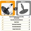 1 Set Snow Plow Blade Skid Shoes Kits 15x6x6cm Heavy Duty Snow Plow Blade Skid Shoes Accessories Tools Repair Replacement Parts