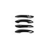 4x ABS Black Side Door Handle Cover for For Hyundai Tucson -25 Touch Version