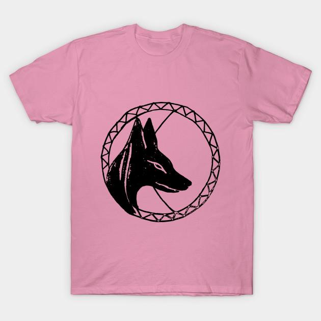 T-Shirt Frauen Jackal Harajuku Print Kawaii T-Shirt Sommer Kurzarm weibliche T-Shirt Top T-Shirt