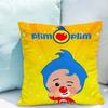 Plim-plim Home Decoration Pillow Accessories X Cushion Cover for Children's Decorative Cushions of Modern Sofa Short Plush