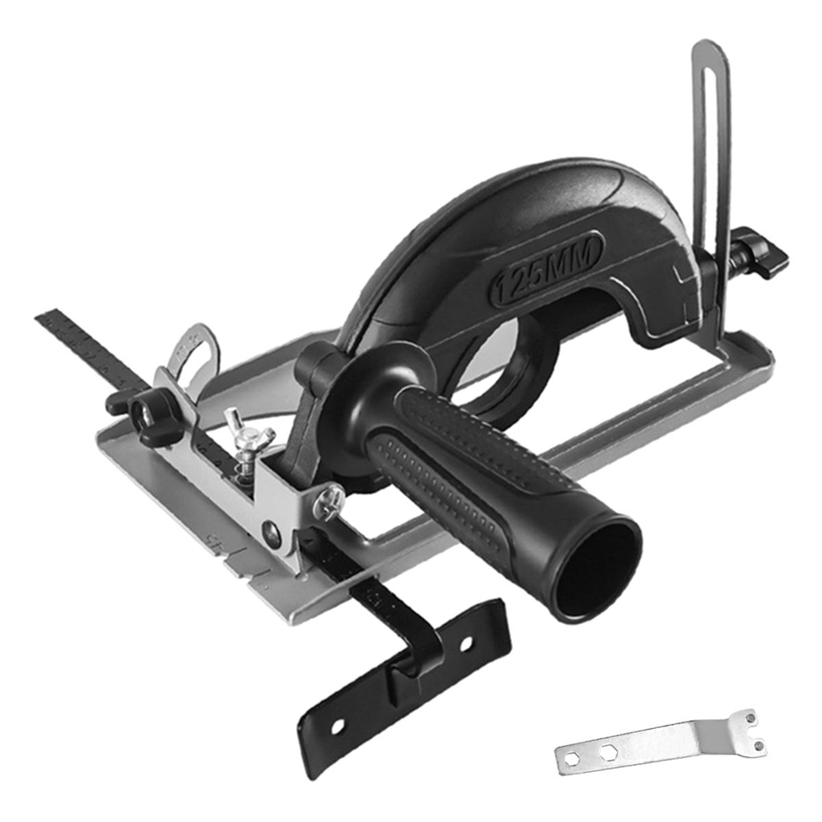 

Ручной угловой шлифовальный станок, конвертер в резак, регулируемая глубина 40 мм, кронштейн шлифовального станка для резки, столярный инструмент с направляющей линейкой