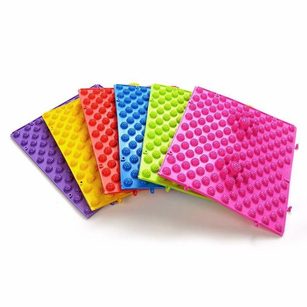Anti-Slip Toe Press Plate Creative Plantar Finger Pressure Plate Foot Massage Mat Office