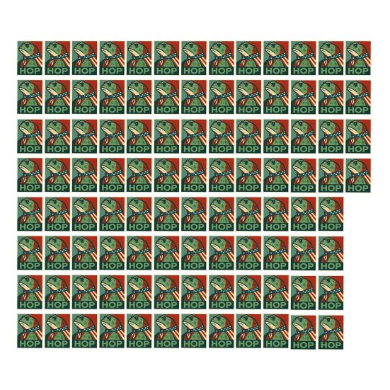 Portland Frog Protester Sticker Set Waterproof Vinyl Bumper Stickers Portland Rage Resistance Humor Frogs