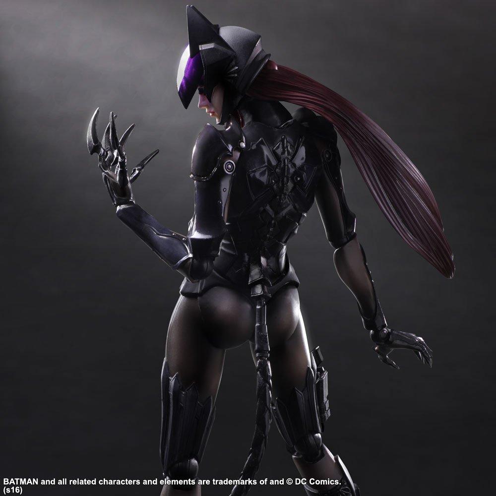 DC Comics WARIANT PLAY ARTS Kai ZAPROJEKTOWANY PRZEZ TETSUYA NOMURA Kobieta Kot PVC malowana figurka akcji [Używana]