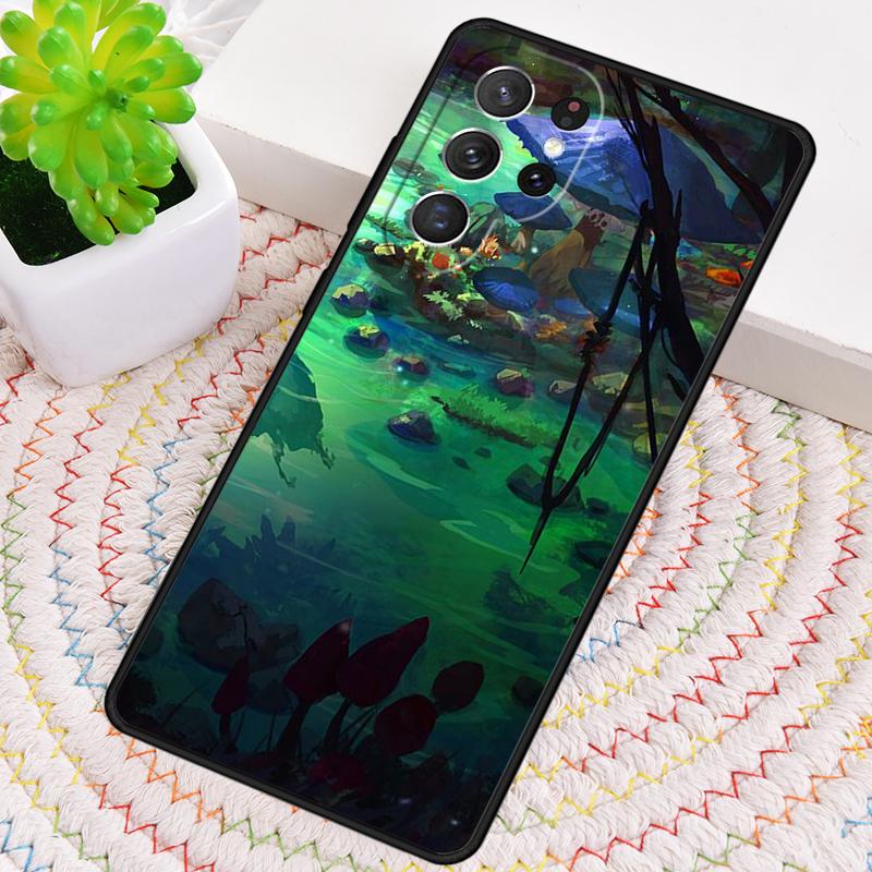 fantasy forest Phone Case for Samsung Galaxy note 10 pro S26 Ultra S23 S24 FE S25 S21 S22 PLUS shockproof Cove