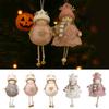 Cute Christmas Tree Pendants Angel Snowman Doll Santa Claus Hanging Pendant Xmas Tree Party Gift Pendant Car Hanging Decor