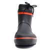 CO-COS Nobuoka Ziploa HB-781 Lightweight Short Rain Boots with Cover, Black, Sizes S/M/L, LL (26.5-27.0 Cm), 3E