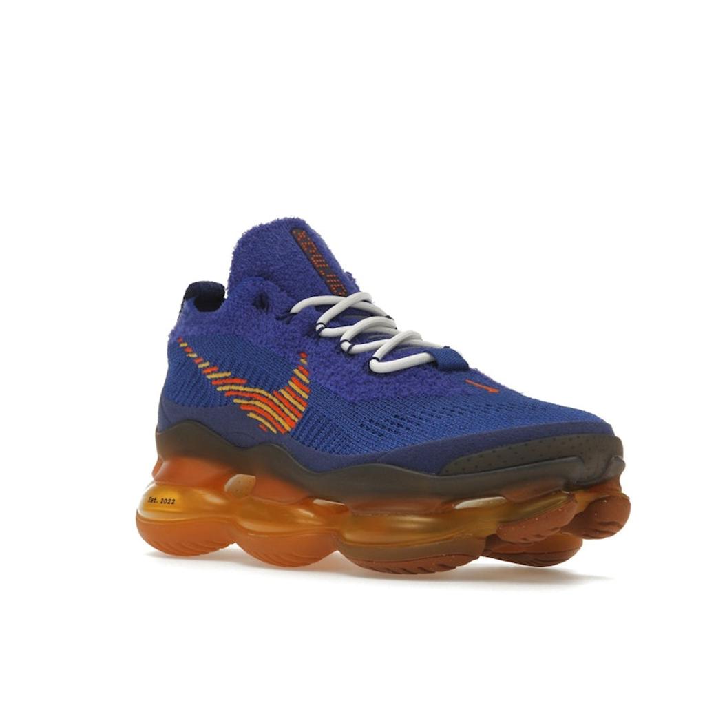Nike Air Max Scorpion Flyknit Frank Rudy Men Sneakers Blue Racer-Blue Safety-Orange DX4768-400
