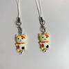 Cute Cat Pendant Phone Chain Strap Lanyard Kitten Keychain Backpack Ornaments