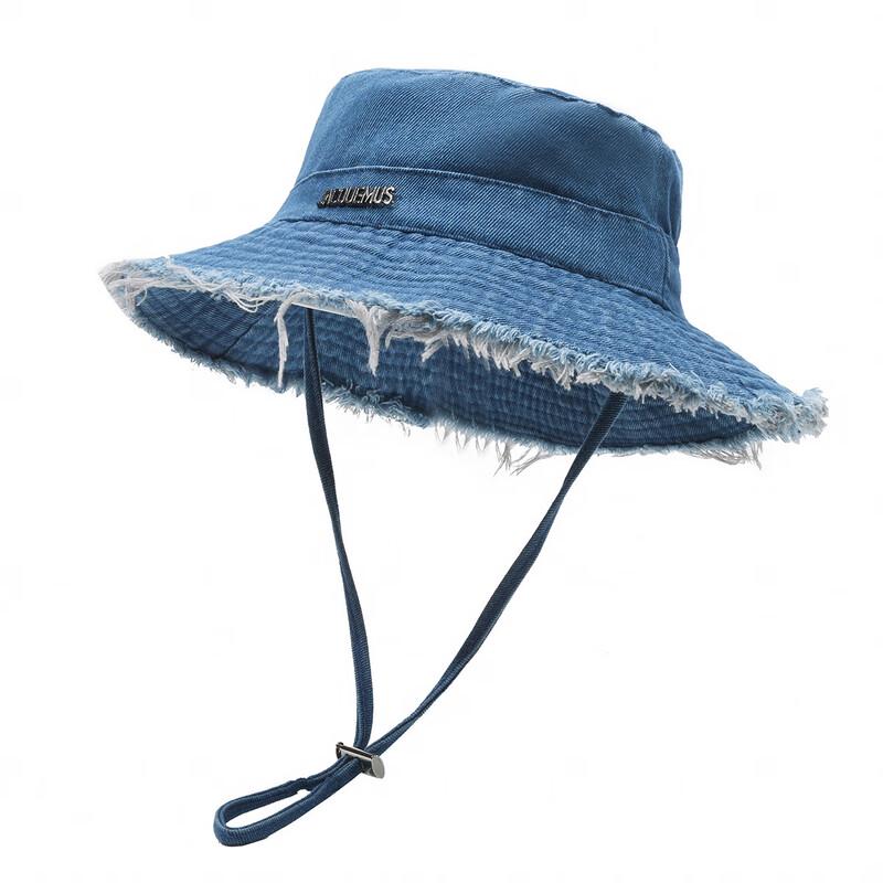 Xuelunduo Jeans Fransenrand Eimerhut