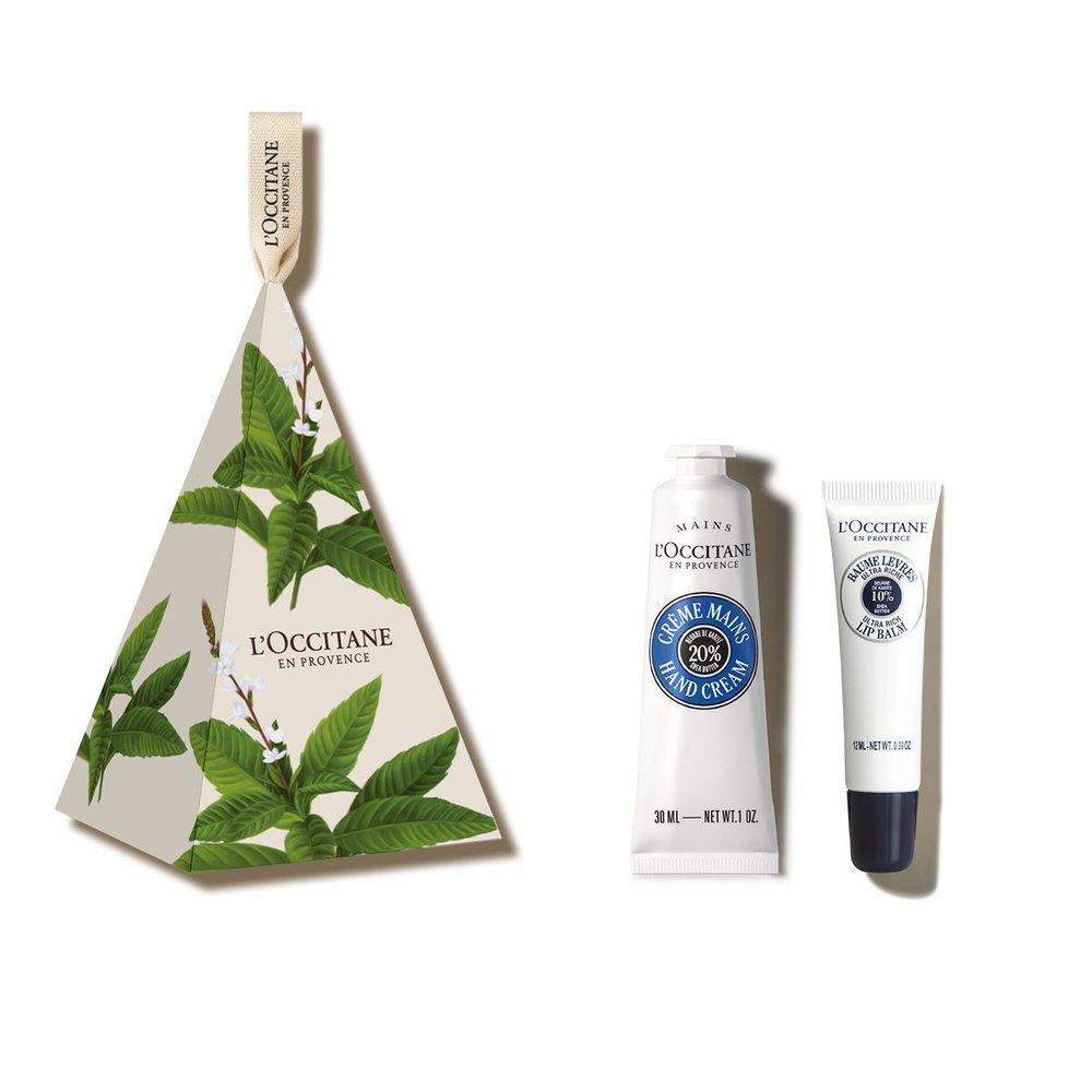 L Occitane [Gift] Shea Butter Hand Cream & Lip Balm Duo (Carité Confort)