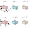 960/1250 Ml Double-layer Lunch Box Food Grade Food Container Portable Picnic Box  Kids Lunch