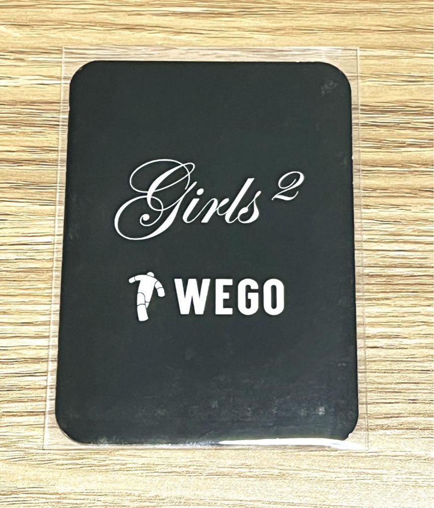 [USED] Oda Yuzuha Girls2 x WEGO Collaboration Trading Card