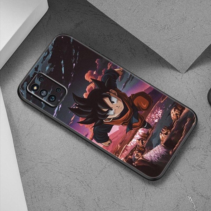 Japan Anime kid goku Skal För Samsung Galaxy A12 A02S A22 A32 A52 A72 A71 A51 A41 A31 A21 A11 A50 A70 A10S A20S Svart Mjukt Skydd