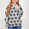 Sweatshirts For Children Boys And Girls Knit Sweater Cute Shirt Fall Crewneck Pullover Tops