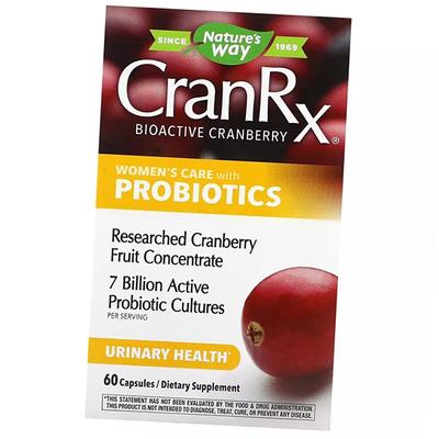 Cranberry Extract and Probiotics, CranRx Women's Care with Probiotics, 60caps (71344091)