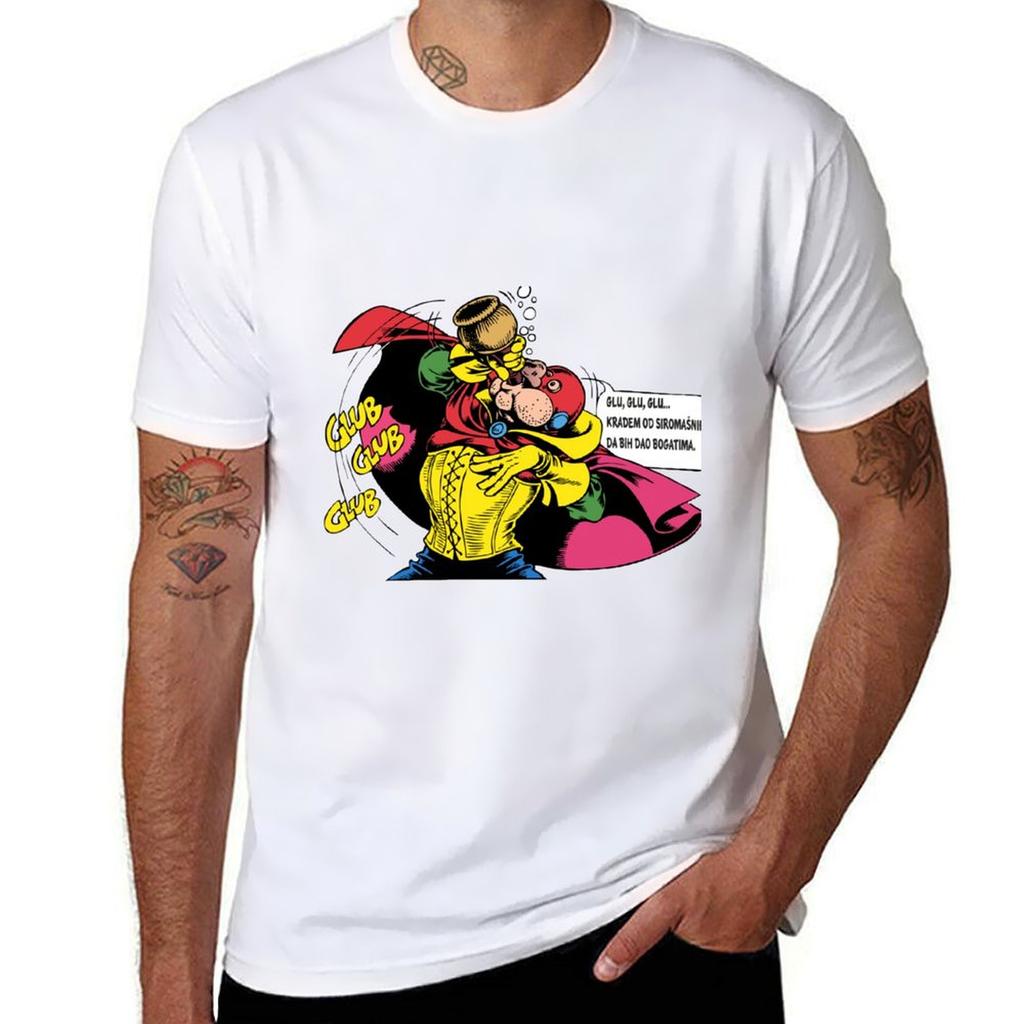 Superhik Superciuk Comics TShirt anime clothes Aesthetic clothing mens graphic tshirts Round neckTshirt cute Tshirt print