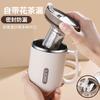 500ML 304 Stainless Steel Mug with Lid and Spoon Tea Strainer  Water Cup High Aesthetic Coffee Cup, Breakfast Cup Water Bottles