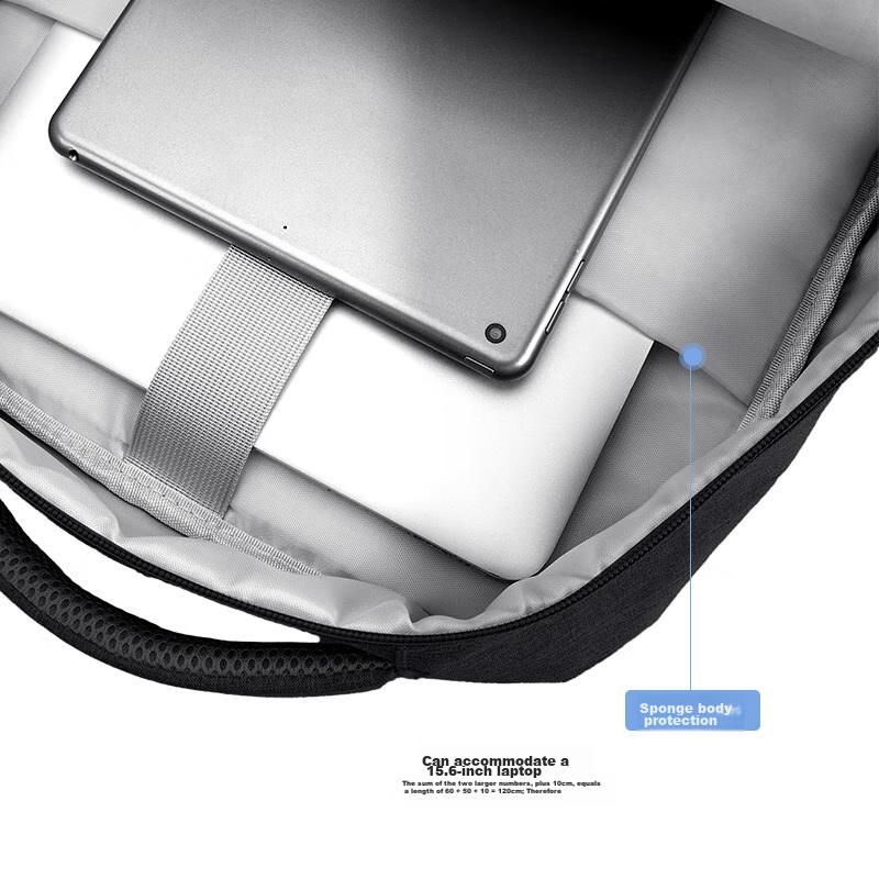 Biyoumei Laptop Backpack, Business Travel Backpack, 16-Inch Capacity, Suitable for Lenovo, ASUS, Dell