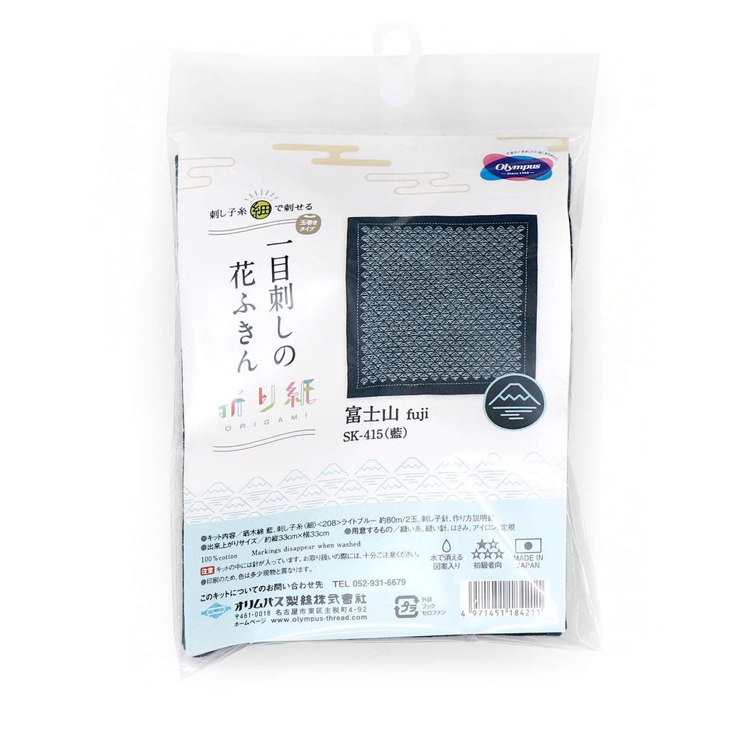 Olympus Tråd Sashiko Kit Mount Fuji SK-415 (Indigo)