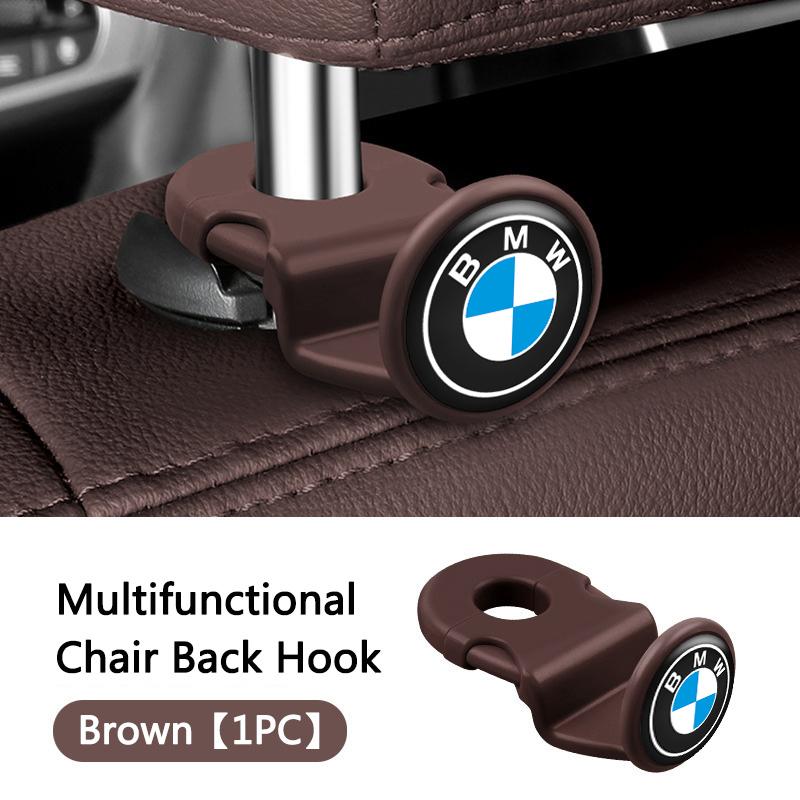 For BMW M E46 E90 E60 Car Interior Hanging Storage Hook Clips Organizer For BMW X1 U11 X7 G07 XM G09 i7 7 Series G70 LCI iX I20 U06 G81 M3 Sticker