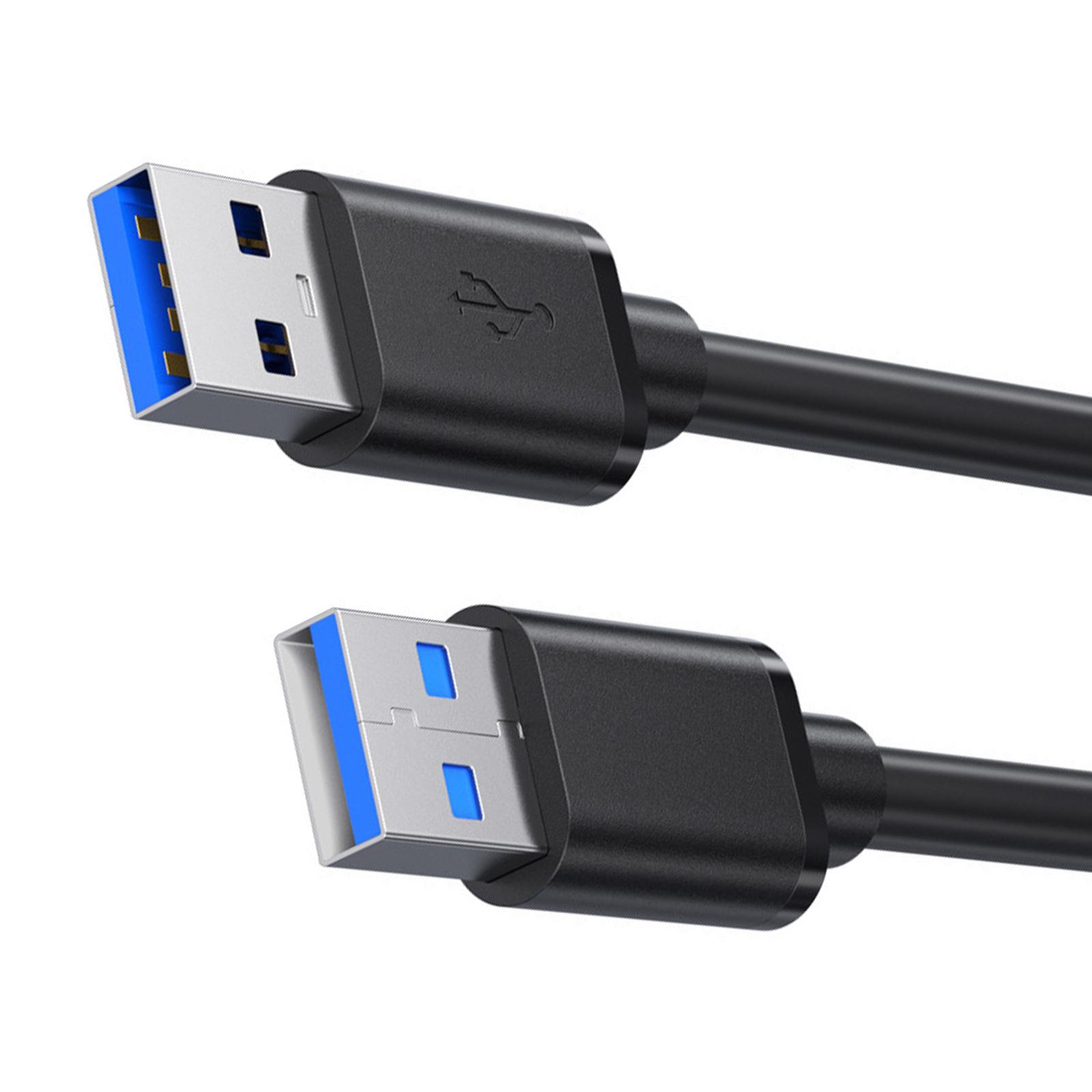 

Кабель USB3.0 папа-папа USB A - USB A высокоскоростной кабель для передачи данных и зарядки для жесткого диска, камеры A