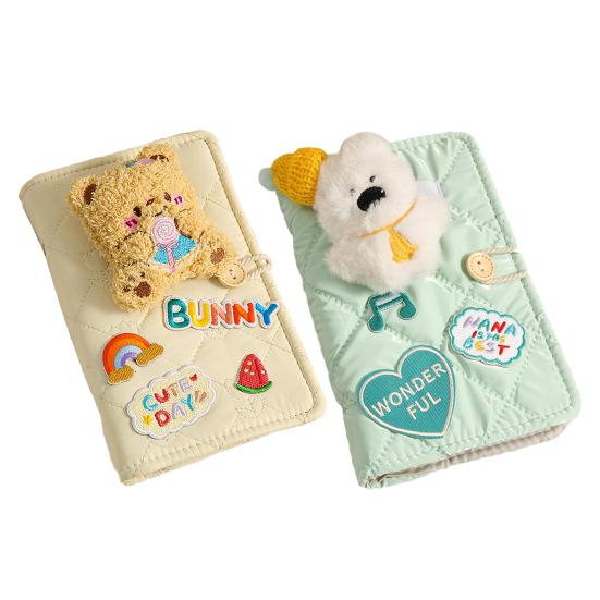 Money Saving Challenge Binder Savings Book with 10 Cash Envelopes Cute Animal Deposit Binder Holds 100 Banknotes for Kids Boys Girls