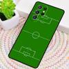 Football Field Phone Case for Samsung Galaxy note 10 pro S26 Ultra S23 S24 FE S25 S21 S22 PLUS shockproof Cove