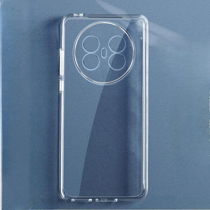 For Huawei Mate 70 Air For Mate70Air Clear Silicone Soft Transparent TPU Phone Cases Back Cover Lens Protective Back Shell Capa Huawei Mate 70Air чистый