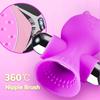 10 Modi Nippelklemmen Vibratoren Brustclip Sexspielzeug für Frauen Saugnäpfe Brustvergrößerer Brustwarzenvergrößerer Saugpumpe Spielzeug für Erwachsene