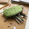 Large Capacity Plush Pencil Bag Cartoon Stationery Storage Bag Turtle Pencil Pouch  Desk