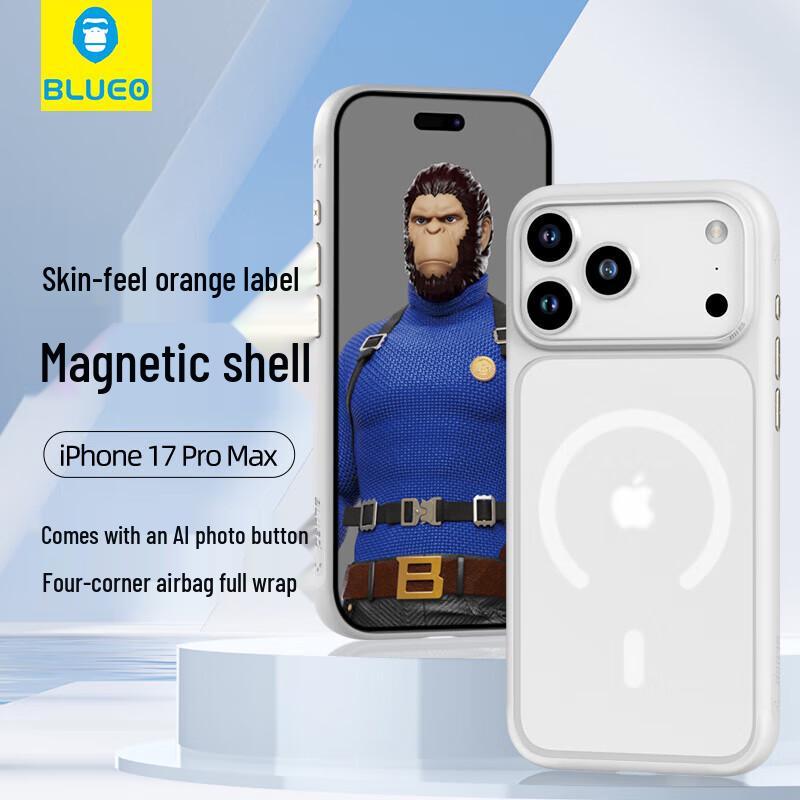 

Blue Ape Mr. Magnetic Skin-Friendly Phone Case for iPhone 17 Pro Max