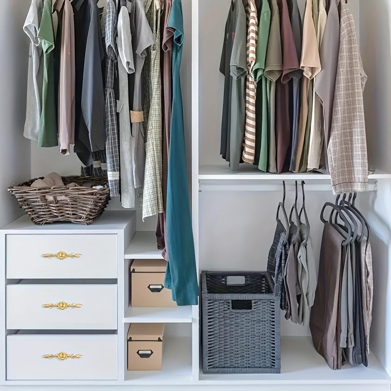 4 Stück Einzelloch mit Etikettengriffen, Aluminium-Türgriffe im Vintage-Stil mit Schrauben für Schranktüren, Schubladen, Schuhschränke, Schrankmöbel-Hardware