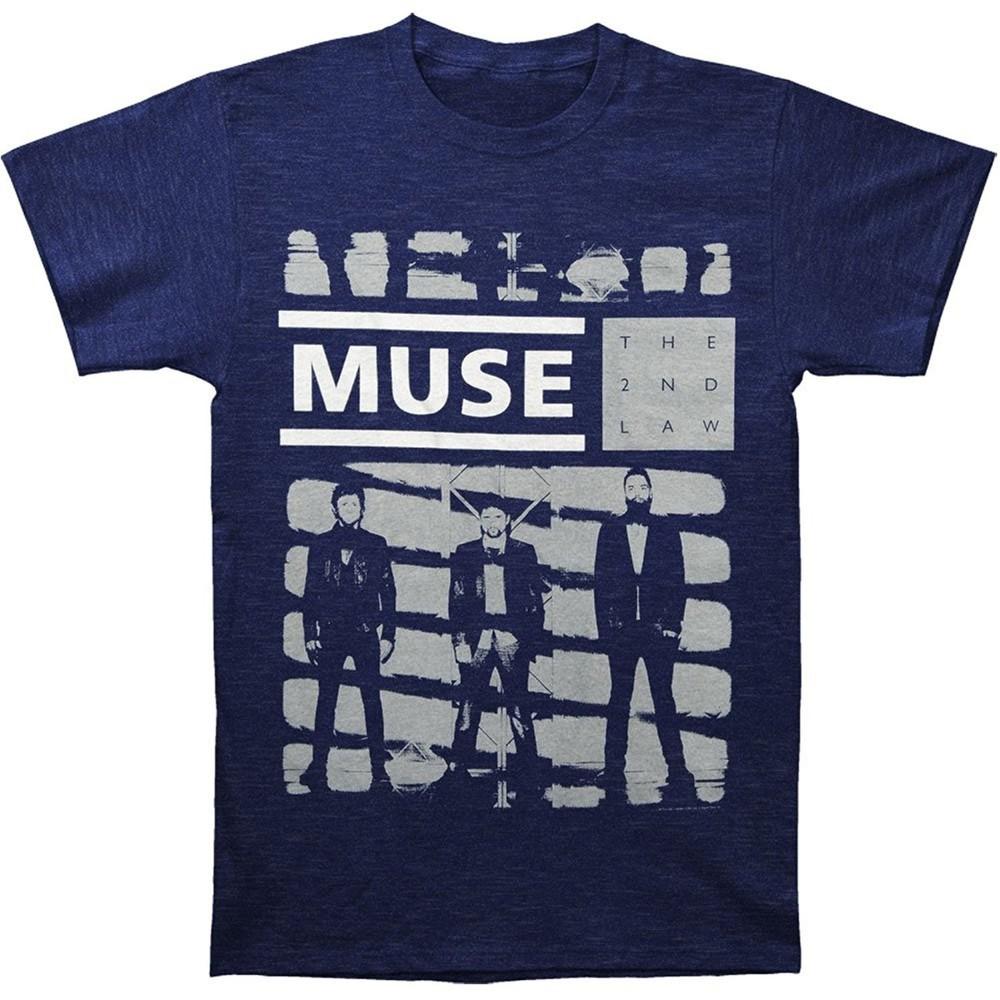 Футболка с логотипом Muse Band Shade Of Grey Storm S-5XL EN584 Унисекс XL
