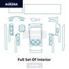 Per XPENG G9 22-23 Interno Auto Console Centrale Pellicola Protettiva Trasparente in TPU Antigraffio Pellicola Riparatrice Accessori Modifica