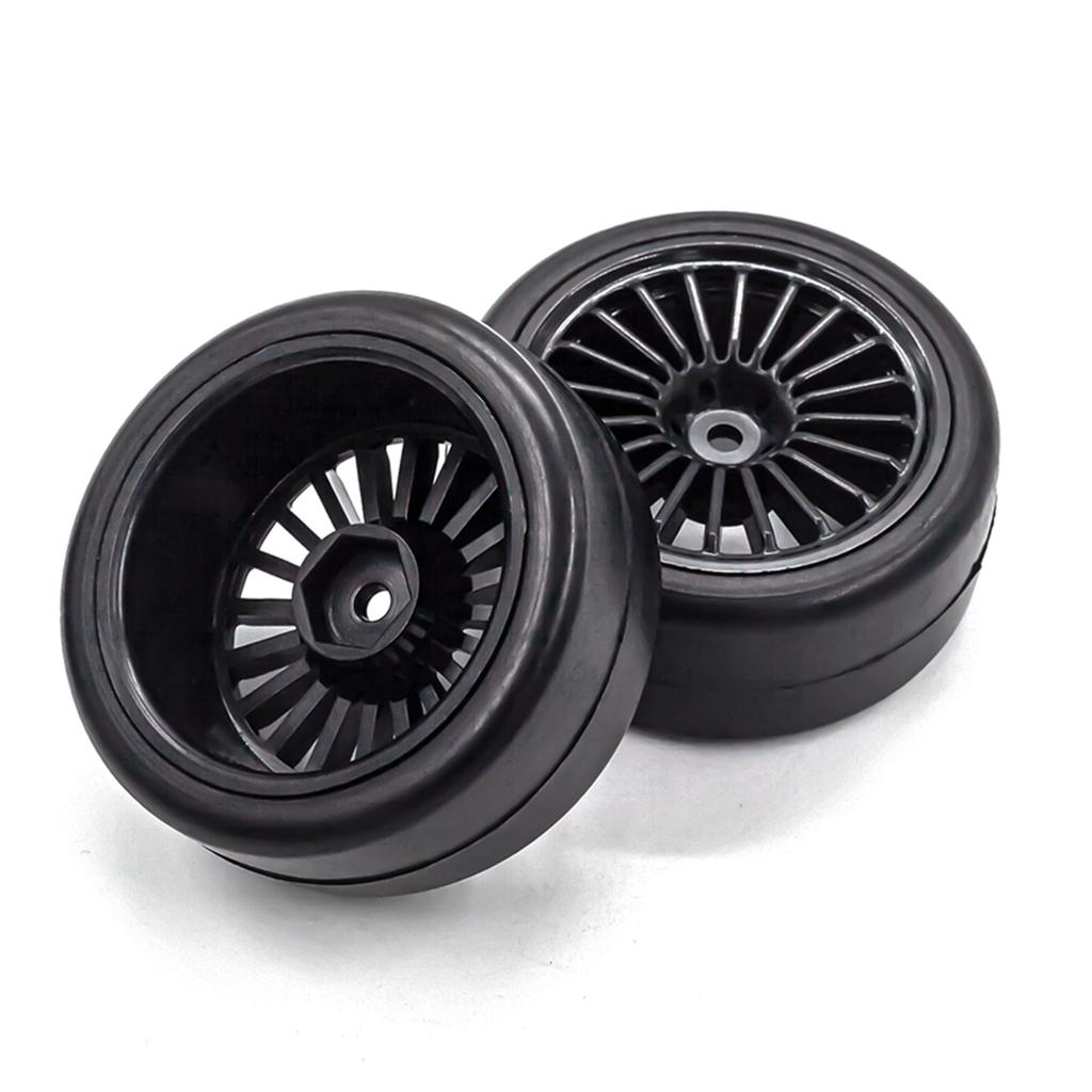 RC Drift Tires RC Racing Car Tires 4pcs Replacements for 1/10 94123 94122 D5 RC Drift Car