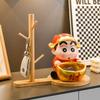 Crayon Shinchan God Of Wealth Resin Organizer With Cartoon Design For Home Decor And Gift