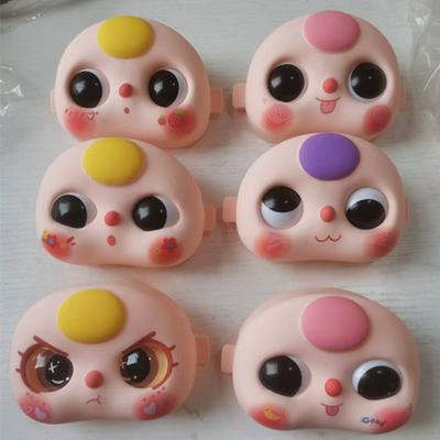 1 Set Doll Diy Accessories 5.5Cm/10Cm Replacement Face Hand Foot Kit For Baby Three Toy Random Style