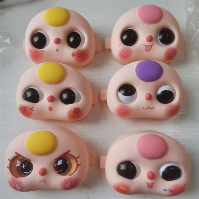 '1 Set Doll Diy Accessories 5.5Cm10Cm Replacement Face Hand Foot Kit For Baby Three Toy Random Styl
