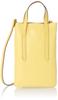Perke Goat Smooth 2-Way Mini Shoulder Bag, 08-00-09500, Women's, Yellow
