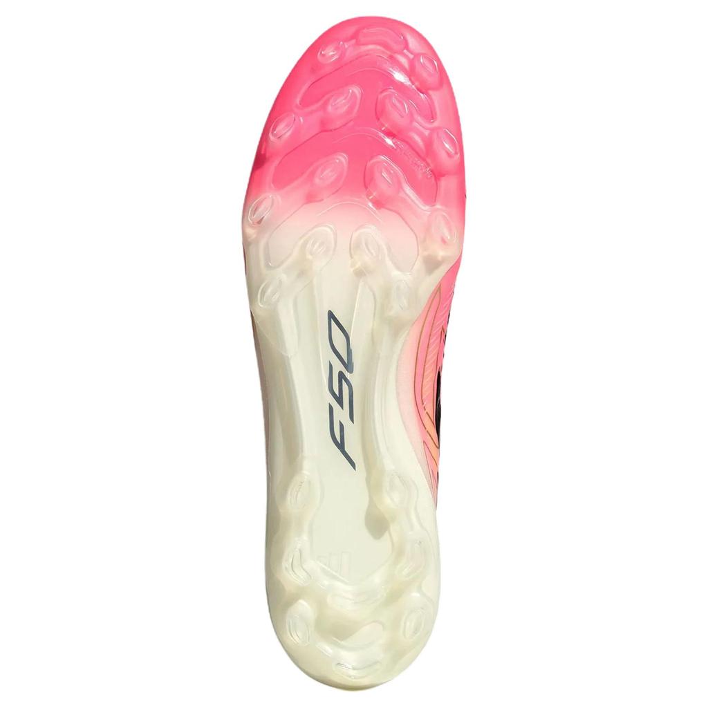 adidas F50 Series Hyperfast Elite 2G/3G Comfortable Fit Artificial Grass Soccer Shoes Unisex Soccer Shoes Fluorescent-Red HQ0017