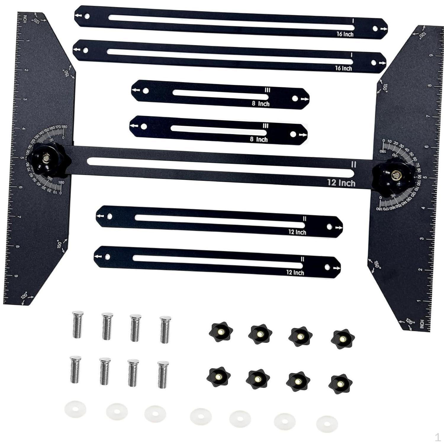

Шаблон шаблона для ступенек лестницы, приспособление для точного измерения, простая регулировка измерения угла