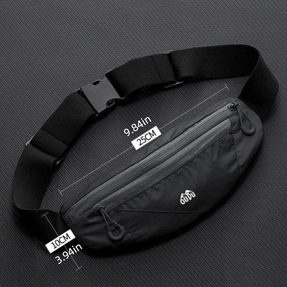Adjustable Sports Waist Bag Ultra-Thin Running Waist Bag Bum Bag Mobile Phone Waist Bag  Outdoor