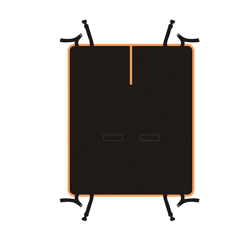 

Чехол на заднее сиденье автомобиля для собак, прочный гамак для собак из ткани Оксфорд, устойчивый к царапинам, защитный чехол для сиденья для домашних животных для автомобилей, грузовиков и внедорожников