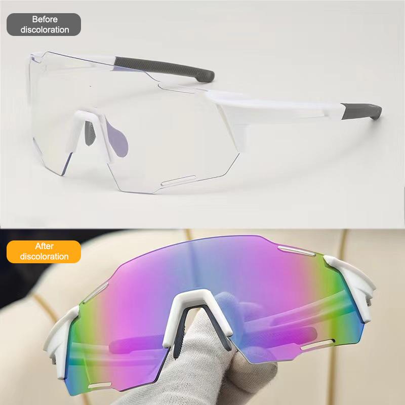 Photochromic Cycling Sunglasses For Men Women Bike Glasses Riding Driving Uv400 Mountain Bicycle Goggles Eyewear Sports