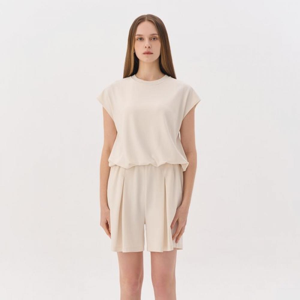 Huit Match Pleated Shorts Htwst4j90t