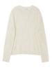 VEGAN TIGER Solid Net Knit Ivory