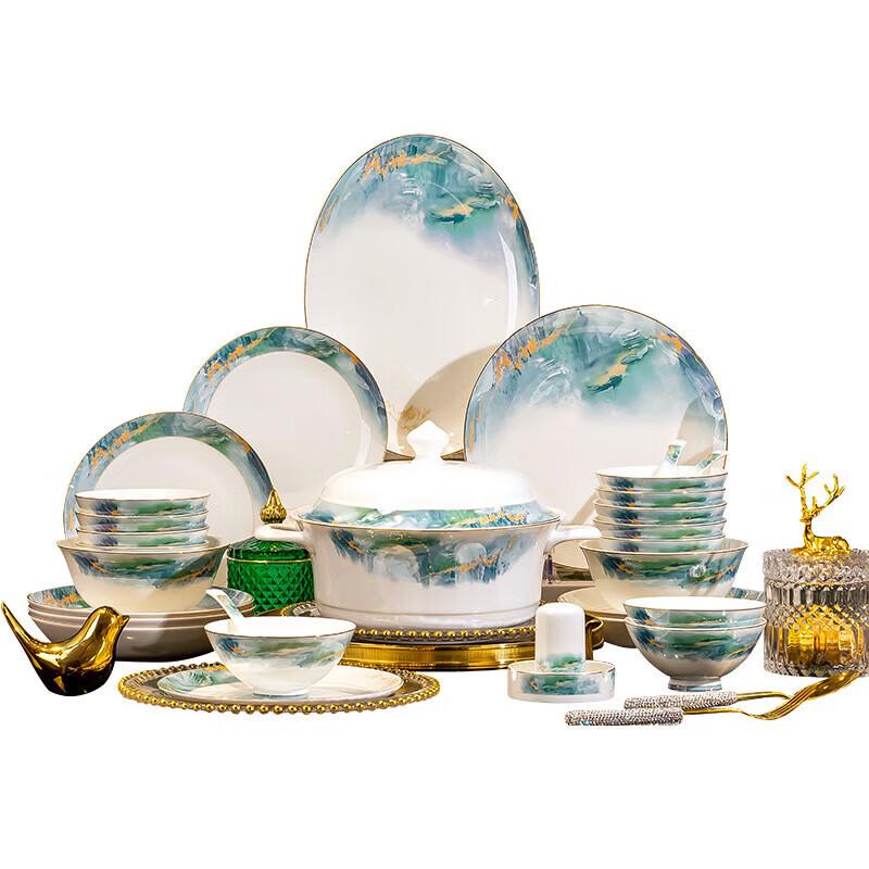 Jingdezhen Nordic Style 10-Inch Ceramic Dinner Plate