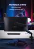 Rotating Mechanical Monitor Stand with Adjustable Arm for Secondary Display