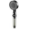 Black Warrior Adjustable Anti-Fall Shower Head for Home and Dorm